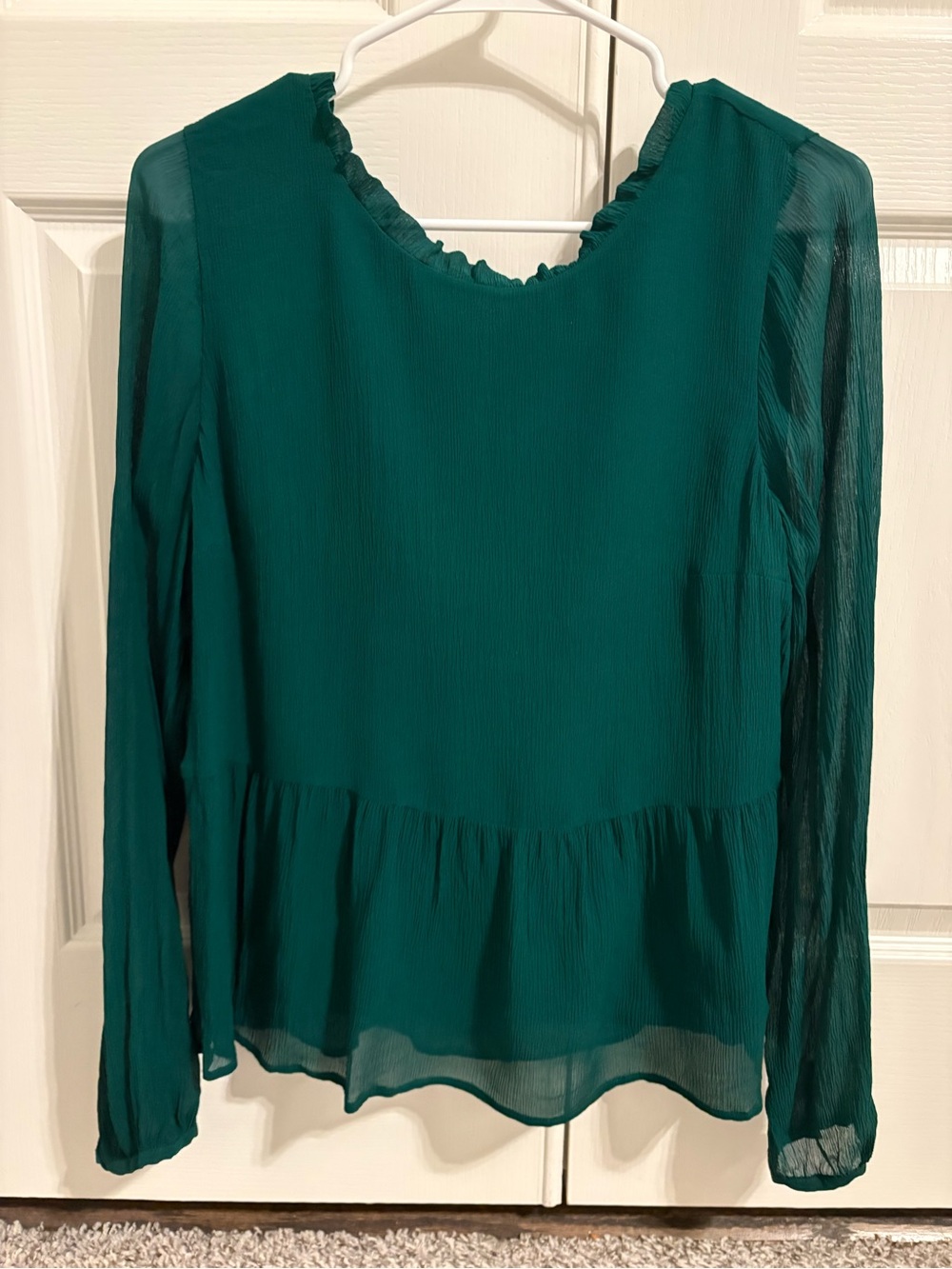 Sezane 100% silk Sabine Blouse